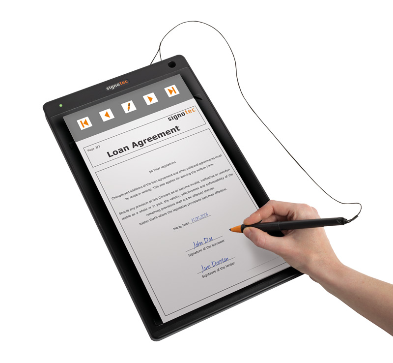 Signopad Signotec Lcd Signature Pad Alpha Test – FBYJMA